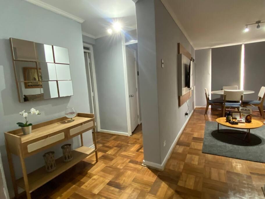 Apartamento En Centro Historico Santiago, Dos Dormitorios Bagian luar foto