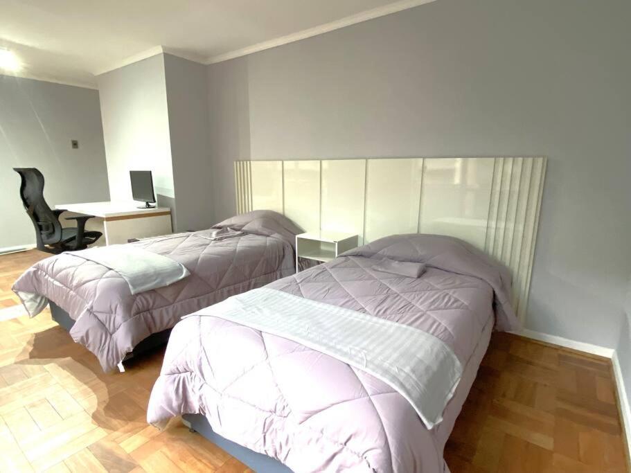 Apartamento En Centro Historico Santiago, Dos Dormitorios Bagian luar foto