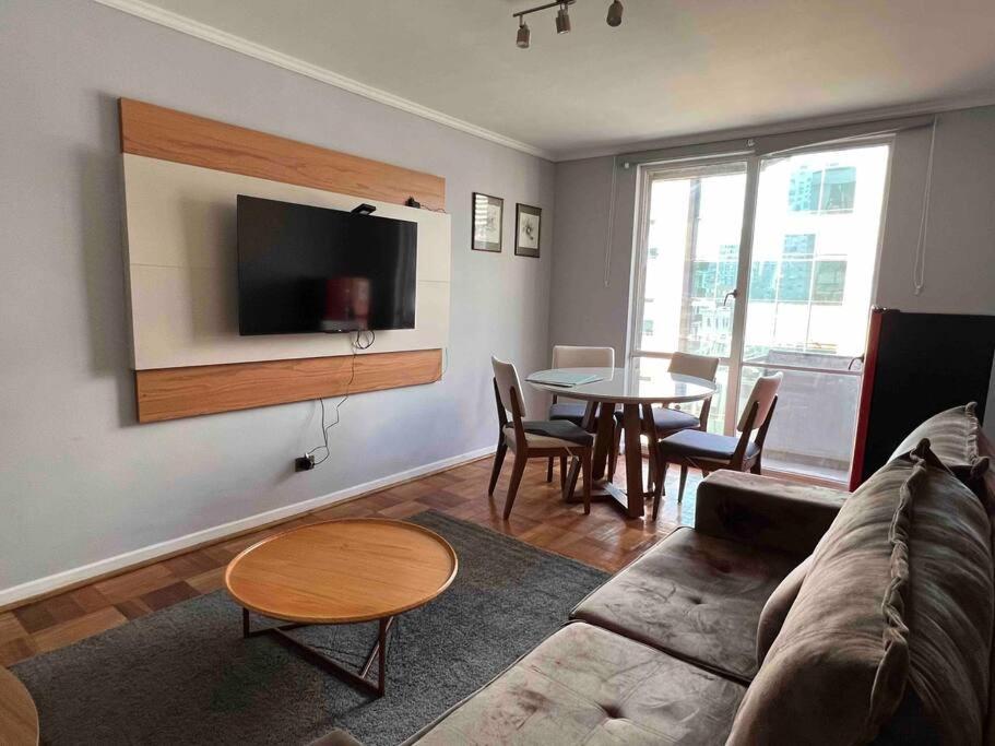 Apartamento En Centro Historico Santiago, Dos Dormitorios Bagian luar foto